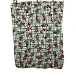 VTG Tasmanian Devil Taz 1997‎ Baby Blanket Warner Bro 42"x32"